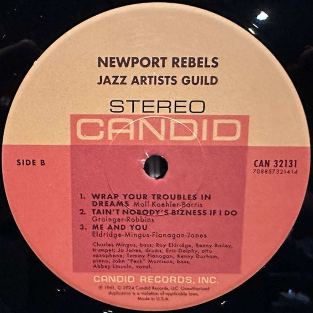 Jazz Artist Guild – Newport Rebels (LP Vinyl) Vinyl Record