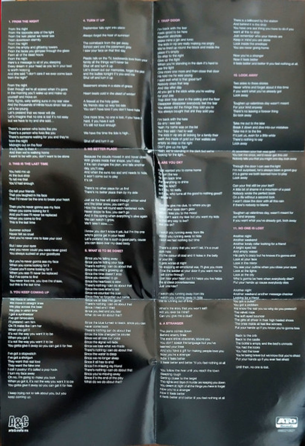 Stars – No One Is Lost Music CD
