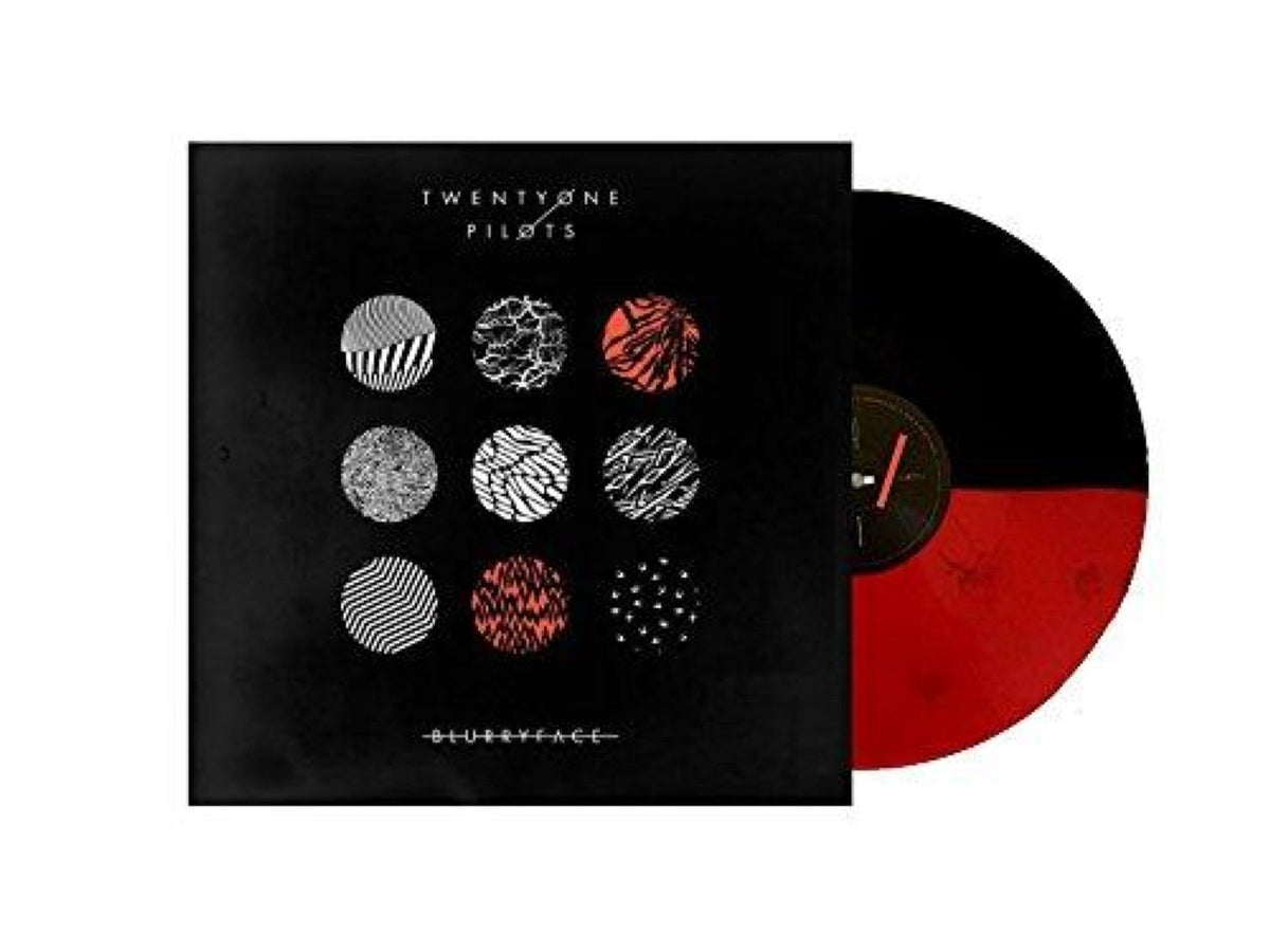 Twenty One Pilots - Blurryface (Limited Edition Black and Red Split Colored Vinyl) Vinyl Record