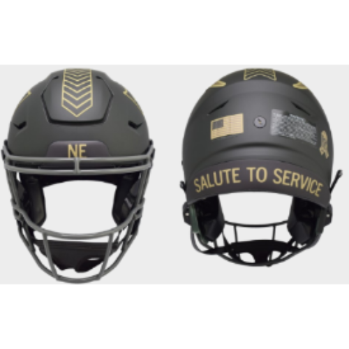 Detroit Lions Full Size Authentic SpeedFlex Football Helmet SALUTE TO SERVICE 4 - NFL