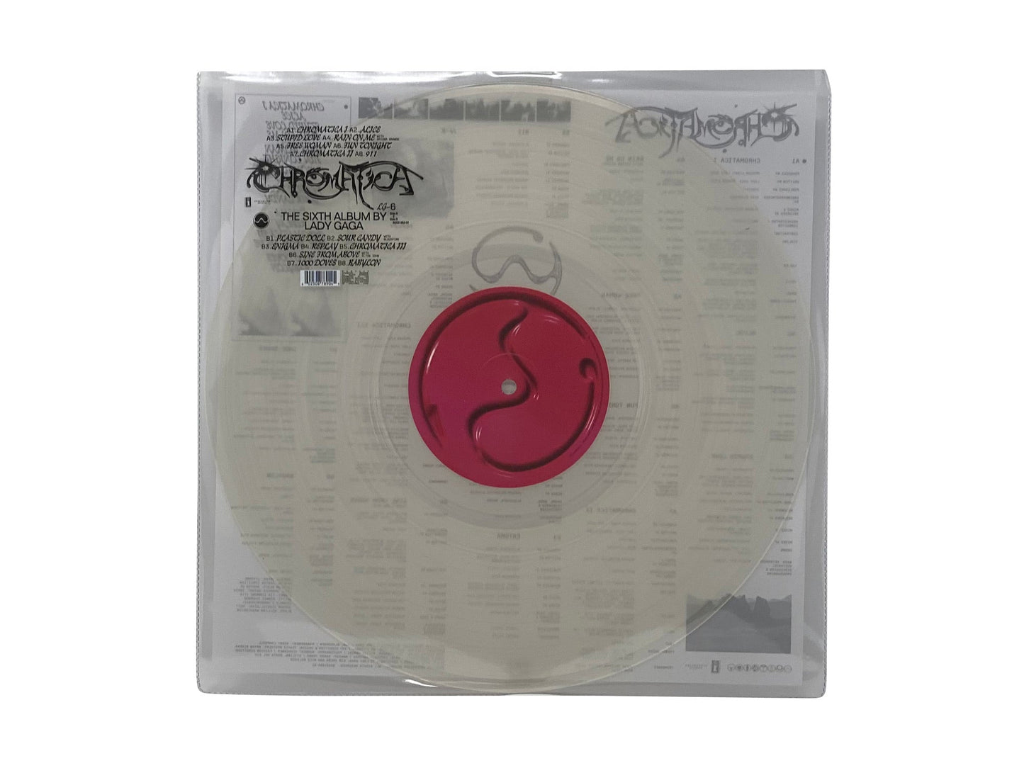 Lady Gaga - Chromatica (Limited Edition Clear Colored Vinyl) Vinyl Record