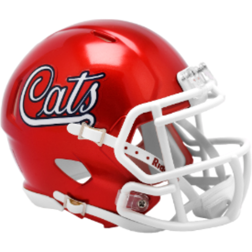 Arizona Wildcats NCAA Mini Speed Football Helmet Script - NCAA