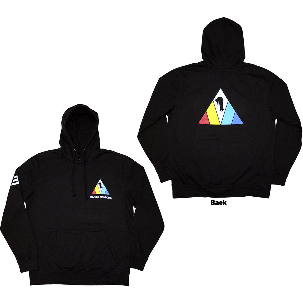 Imagine Dragons Triangle Hoodie Sweatshirt Officially Licensed