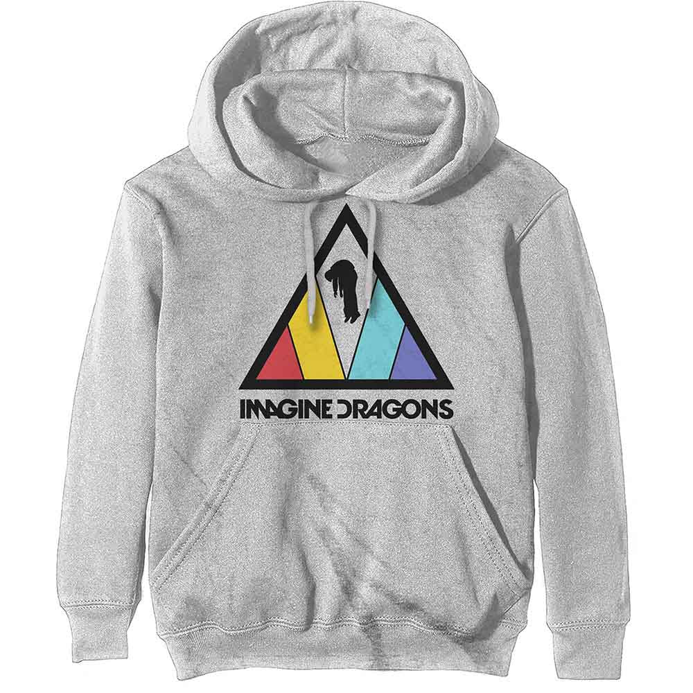 Imagine Dragons Triangle Logo Hoodie Sweatshirt Officially Licensed