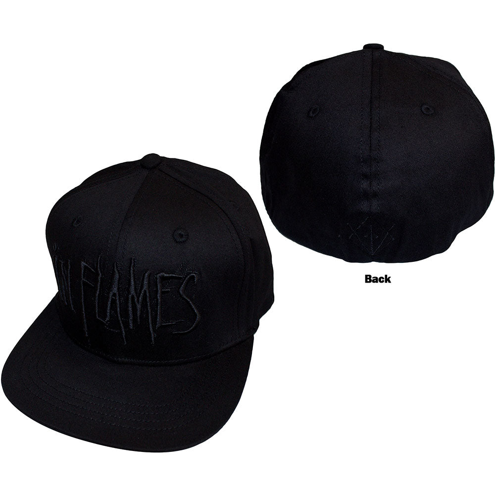 In Flames Black Logo Hat