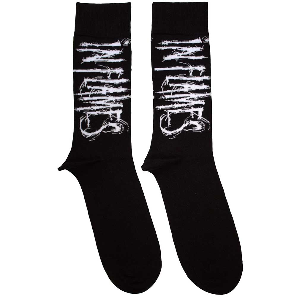 In Flames Logo Socks Officially Licensed