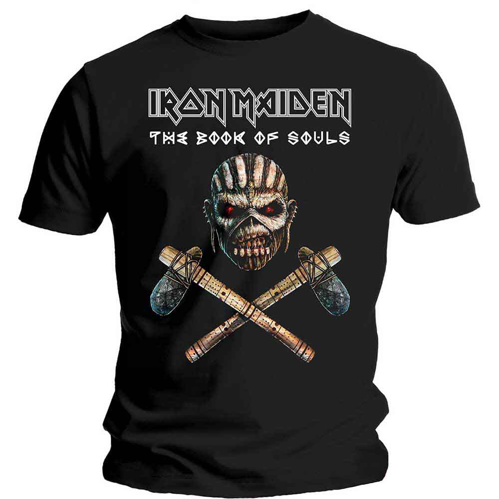 Iron Maiden Axe Colour Mens T Shirt Officially Licensed