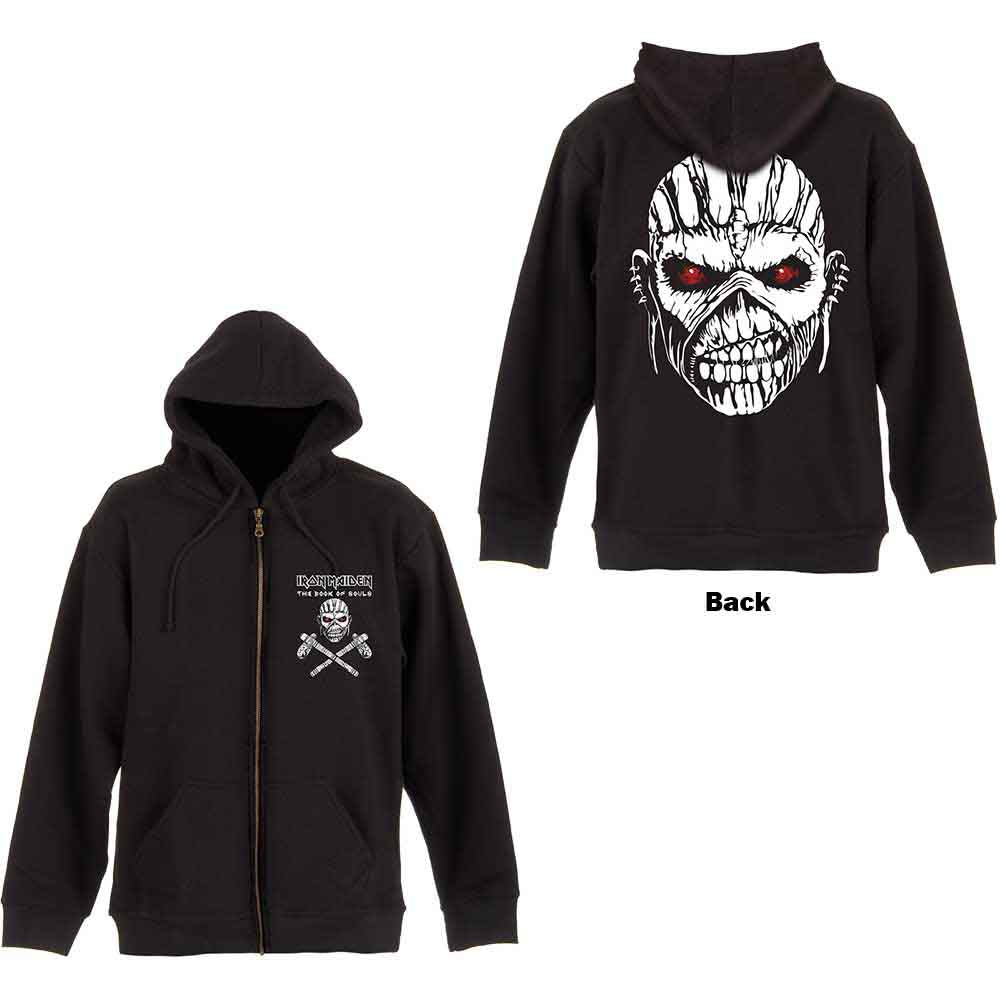 Iron Maiden Eddie Axe Hoodie Sweatshirt Officially Licensed