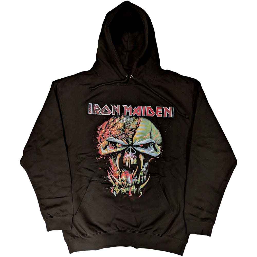 Iron Maiden Final Frontier Big Head Hoodie Sweatshirt Officially Licensed