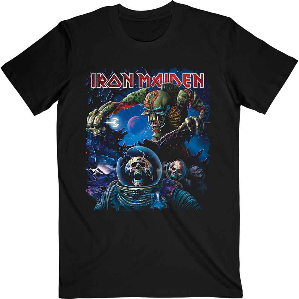 Iron Maiden Final Frontier T Shirt Black Officially Licensed