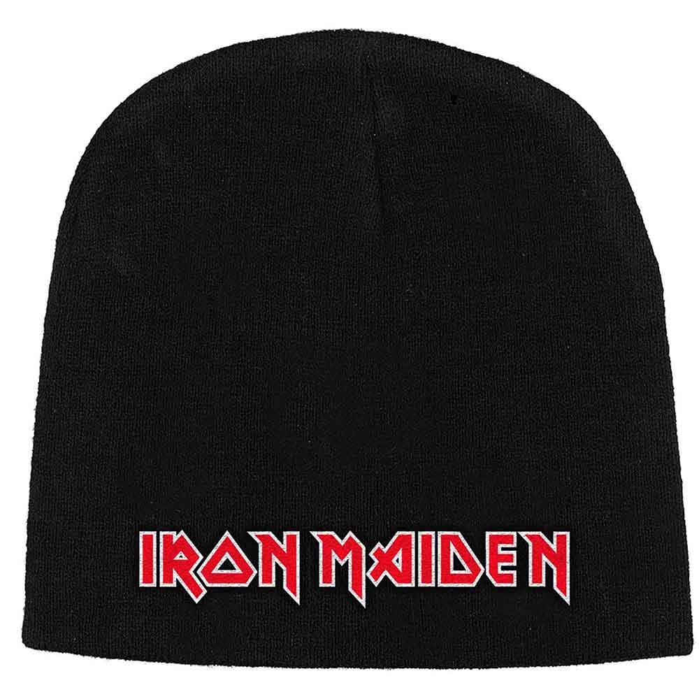 Iron Maiden Logo Beanie Hat Officially Licensed