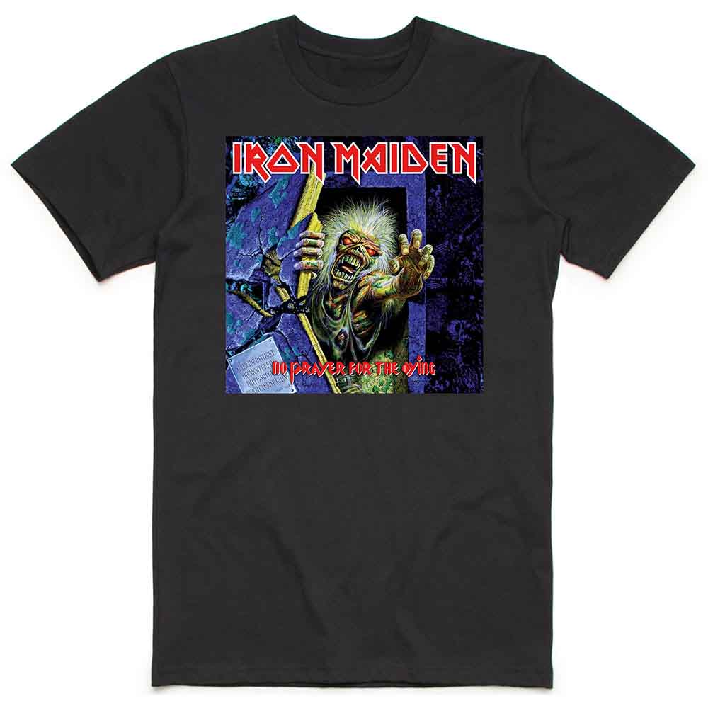 Iron Maiden No Prayer for the Dying Mens T Shirt Officially Licensed