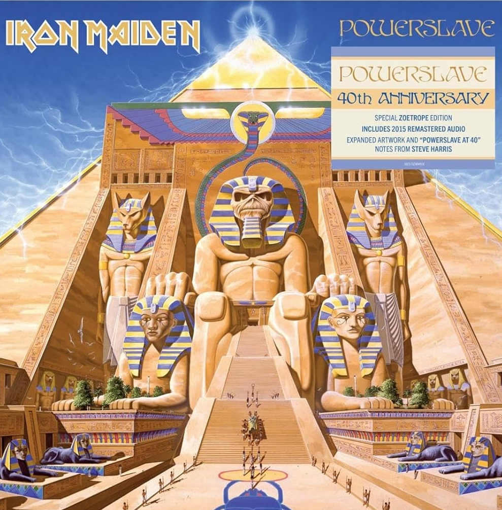 Iron Maiden - Powerslave Limited Edition Zoetrope Anniversary Edition Remastered Import Vinyl Record