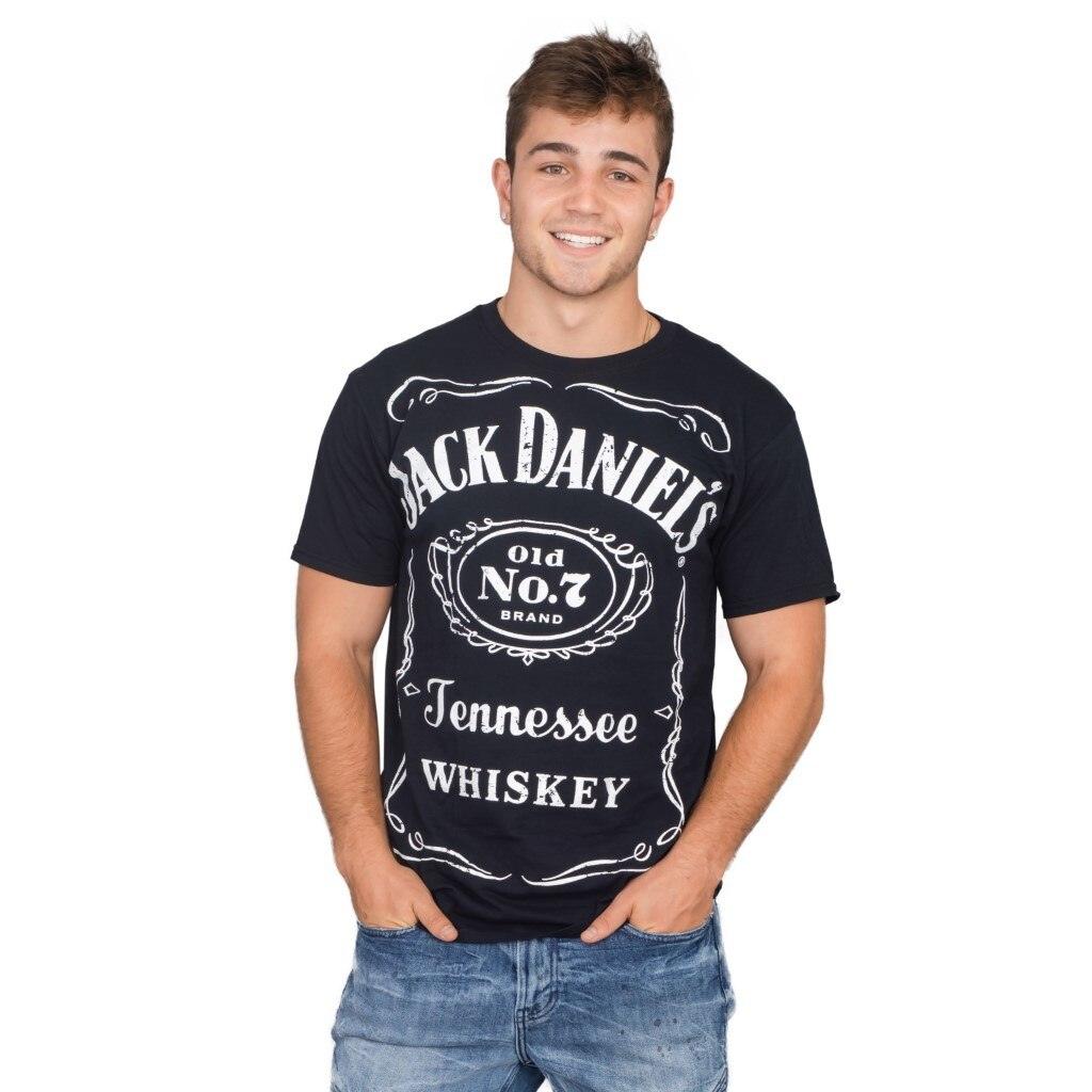 Jack Daniel's Whiskey Old No. 7 Tennessee Label T-shirt