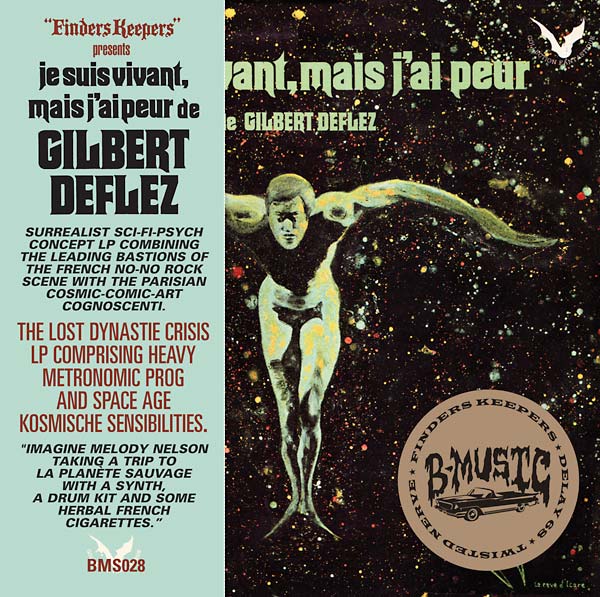 Je Suis Vivant, Mais J'ai Peur De Gilbert Deflez Music CD