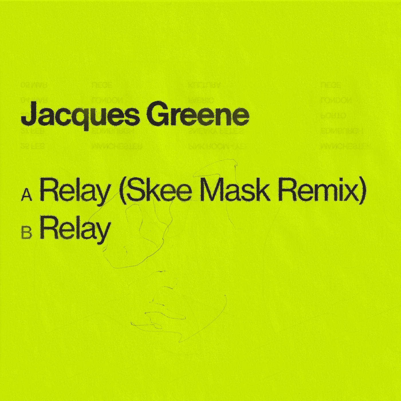 Jacques Greene - Relay Vinyl Record