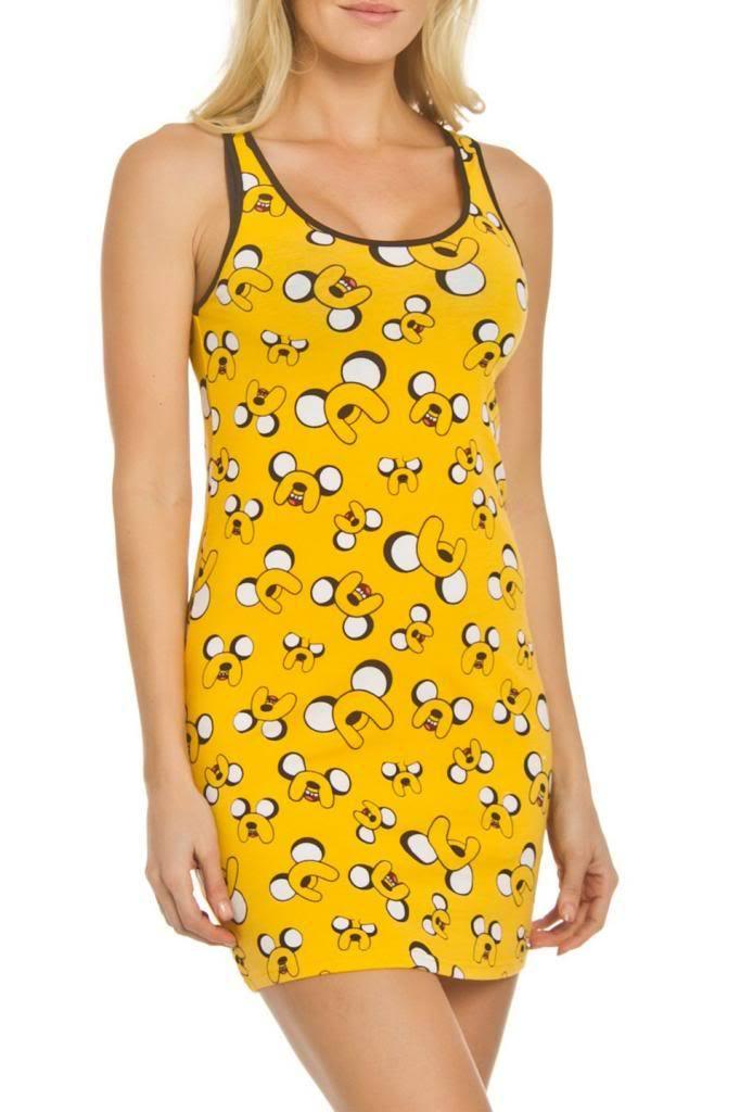 Jake All Over Print Mustard Sleep Tank
