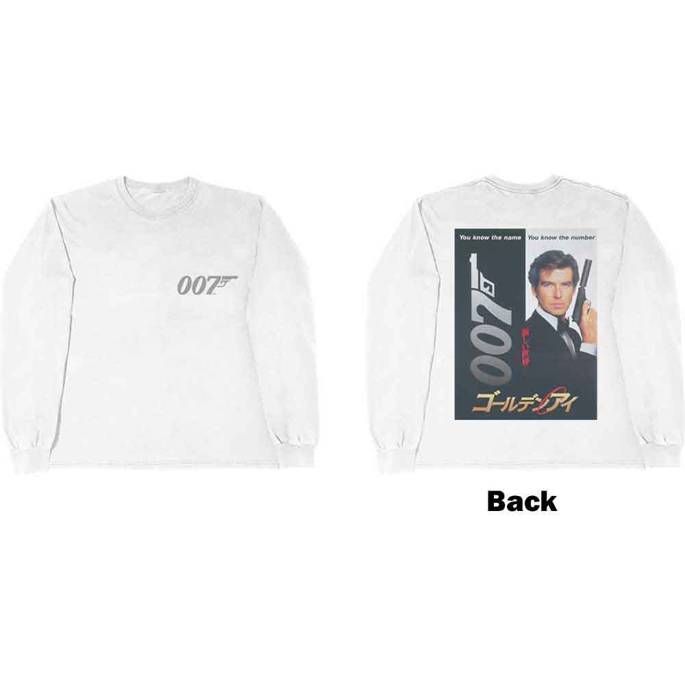 James Bond 007 Goldeneye Japanese Poster Long Sleeve Shirt Officially Licensed