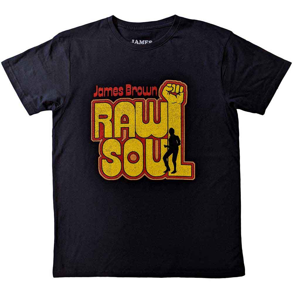 James Brown Raw Soul Mens T Shirt Officially Licensed