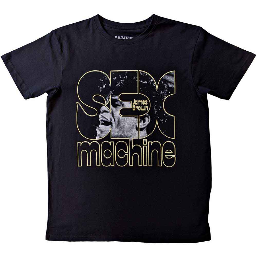 James Brown Sex Machine Mens T Shirt Officially Licensed