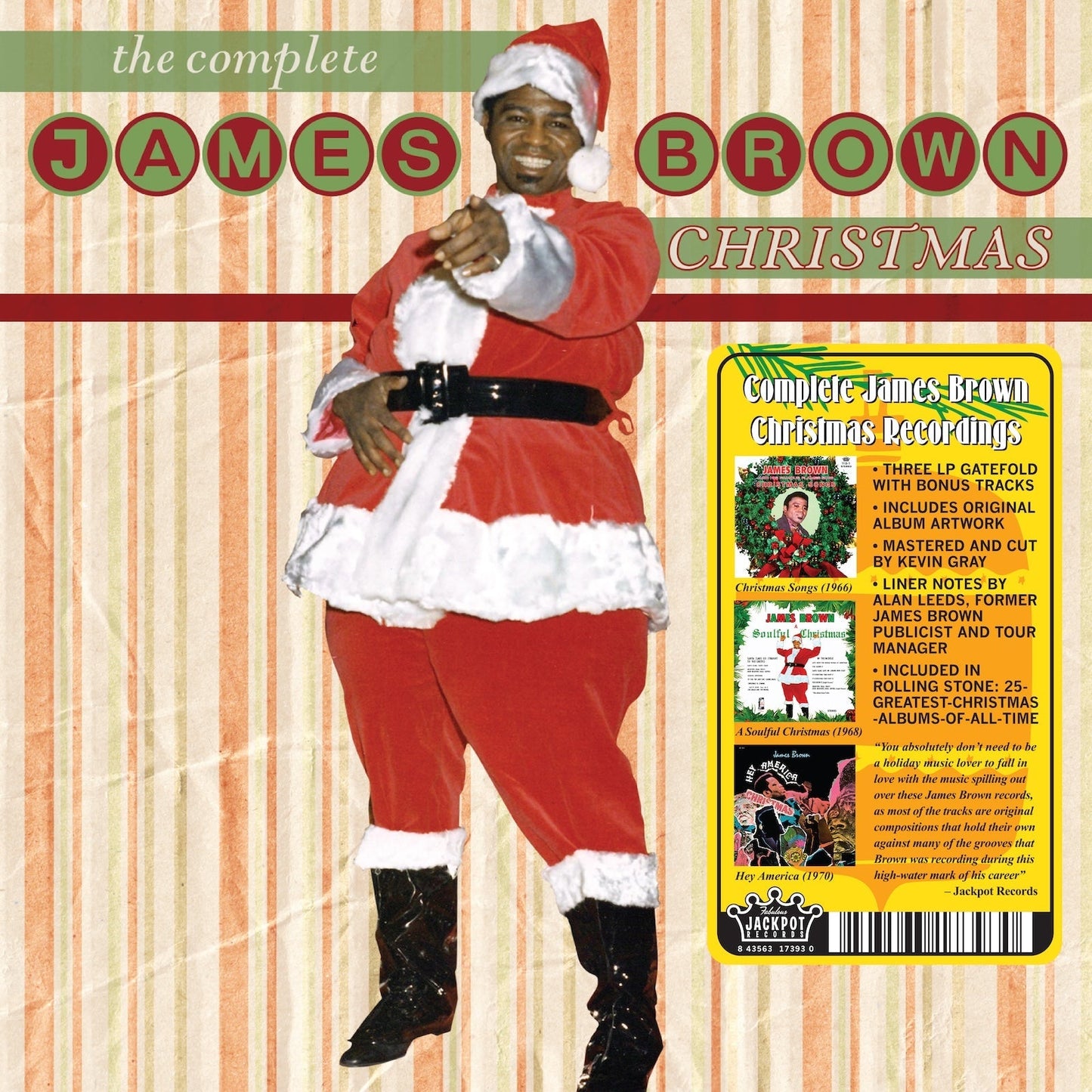 The Complete James Brown Christmas Vinyl Record