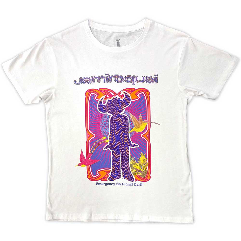 Jamiroquai Emergency Mens T Shirt Officially Licensed