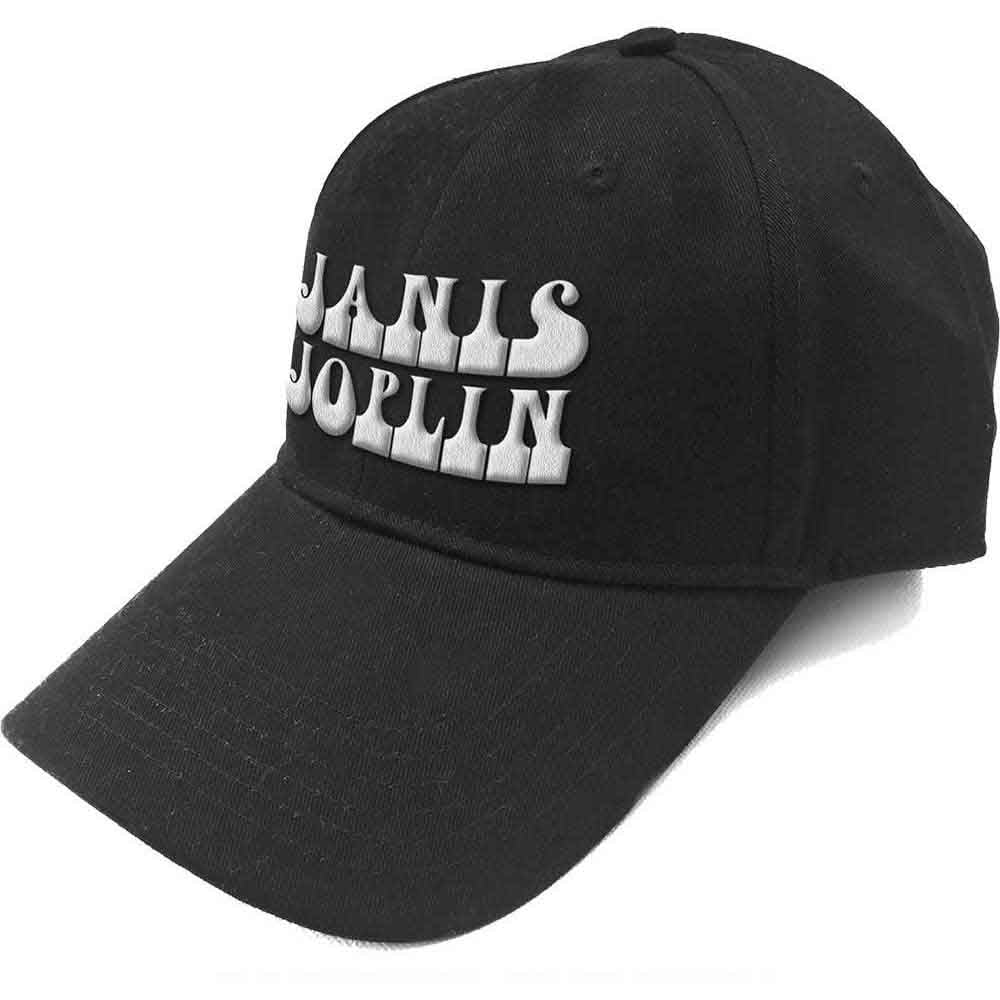 Janis Joplin White Logo Hat Officially Licensed