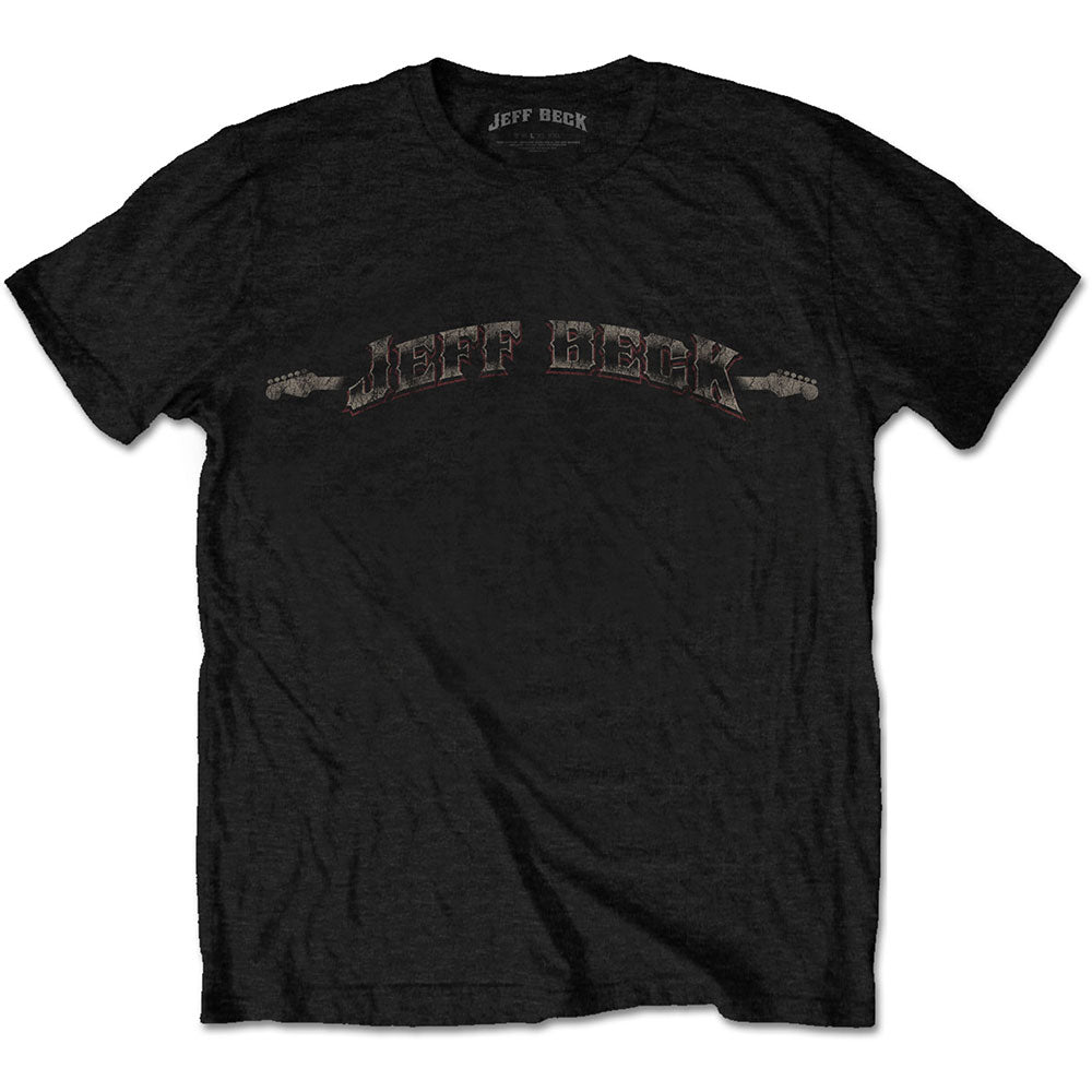 Jeff Beck Vintage Logo Mens T Shirt Officially Licensed