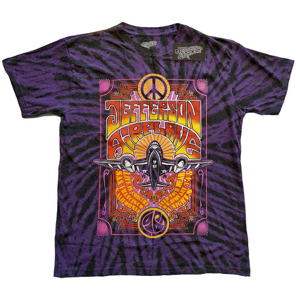 Jefferson Airplane Live in San Francisco, CA Mens T Shirt Officially Licensed