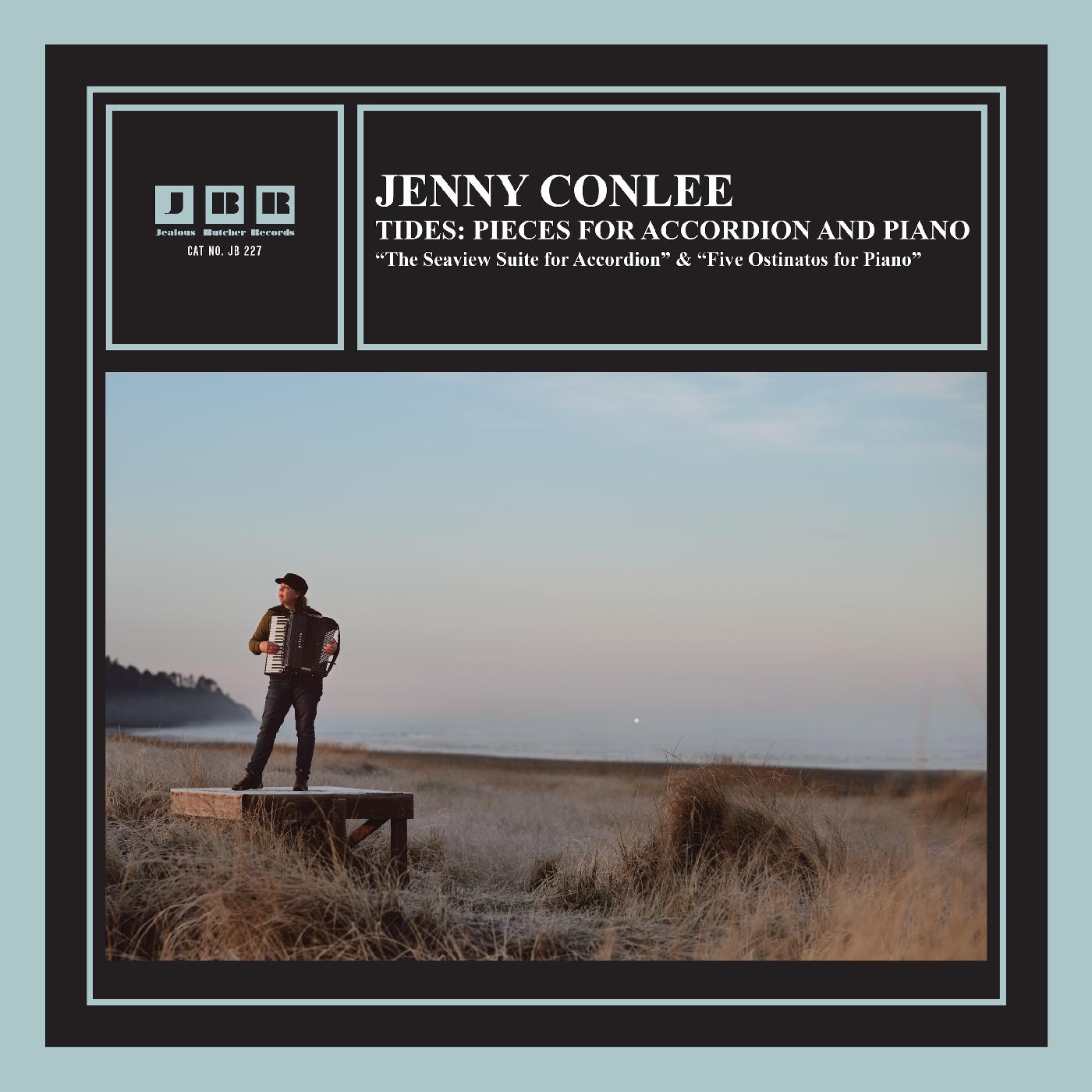 Jenny Conlee - Tides: Pieces For Accordion And Piano (SEA GLASS VINYL) Vinyl Record