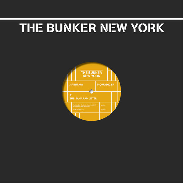 J.F. BURMA - Nomadic EP Vinyl Record