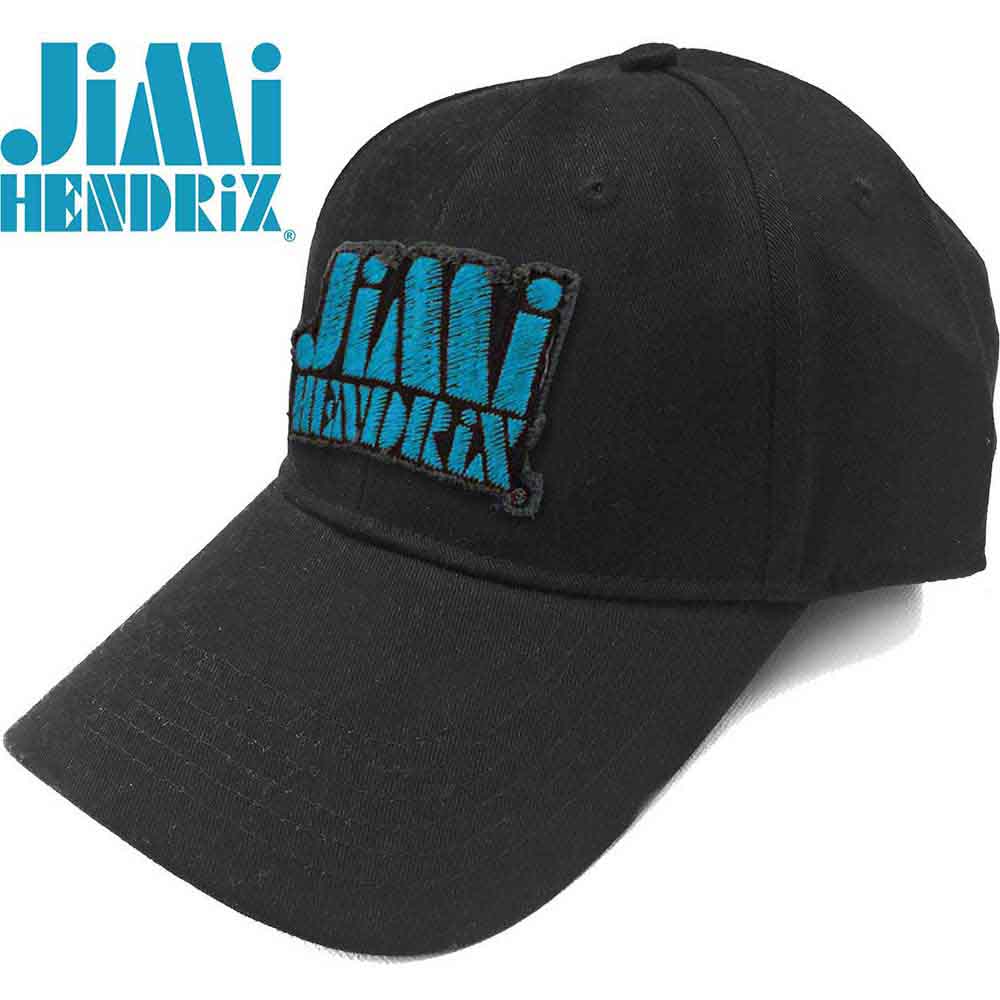 Jimi Hendrix Blue Stencil Logo Hat Officially Licensed
