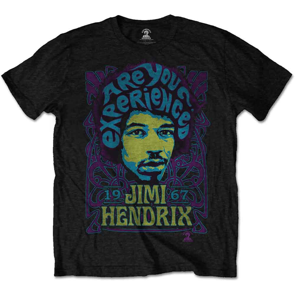 Jimi Hendrix Experienced Mens T Shirt Officially Licensed