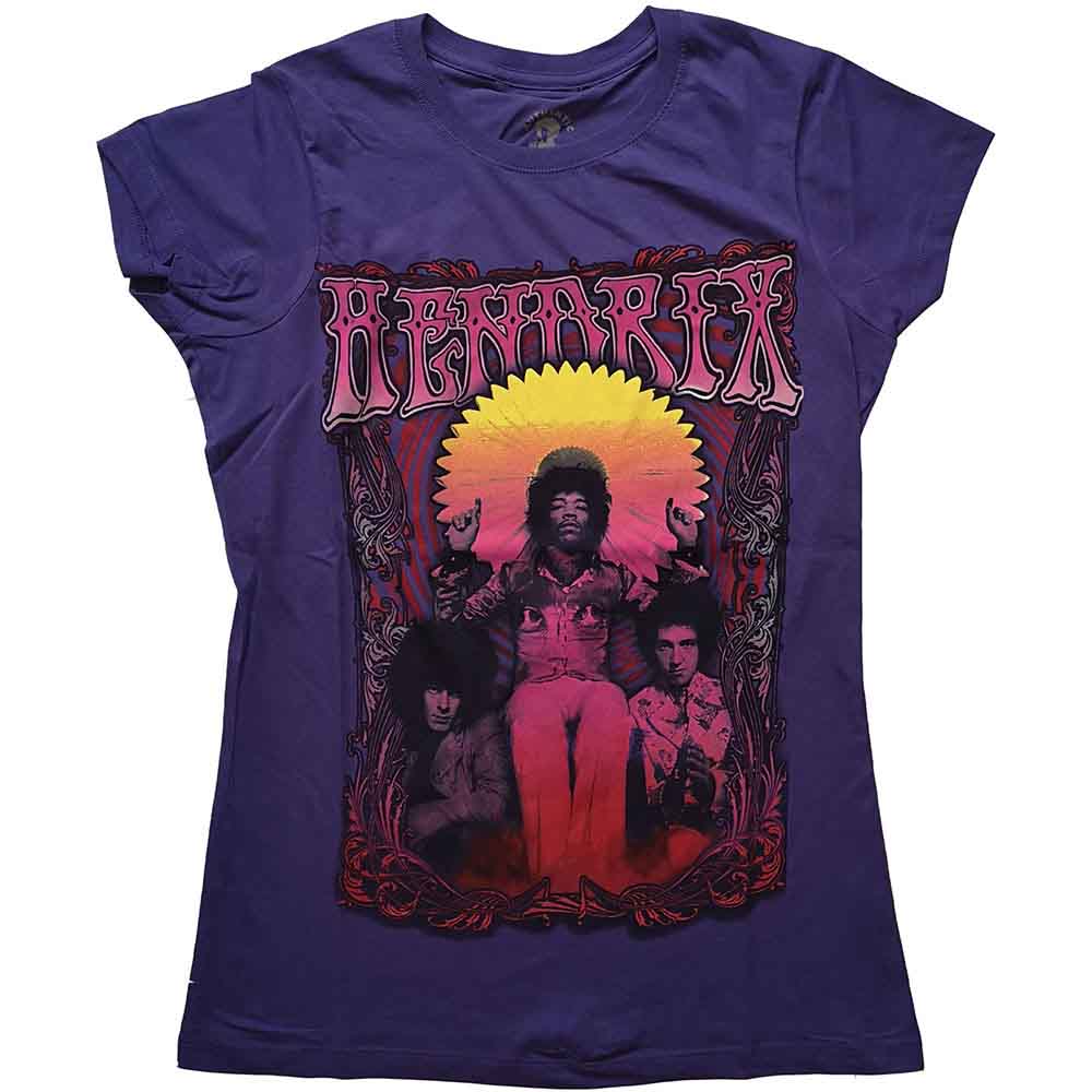 Jimi Hendrix Karl Ferris Wheel Womens T Shirt Officially Licensed