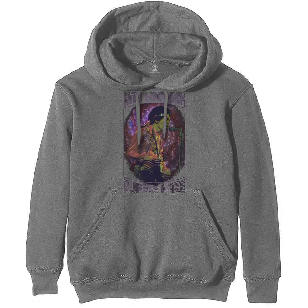 Jimi Hendrix Purple Haze Frame Hoodie Sweatshirt Officially Licensed