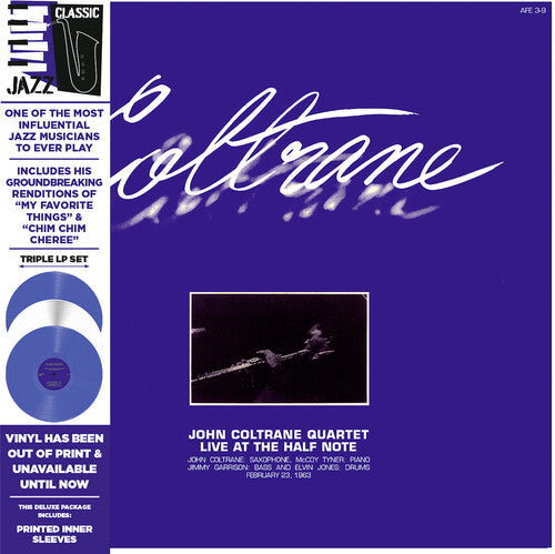 Live at the Half Note (Blue & White Colored Vinyl, Deluxe Edition, Limited Edition) (3 Lp's) Vinyl Record