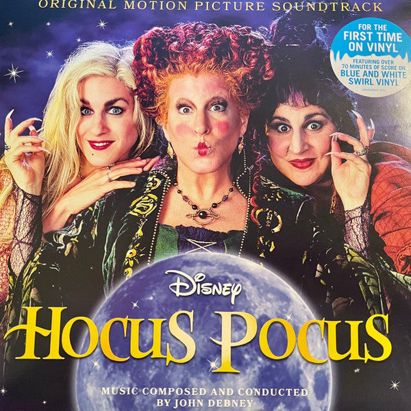 John Debney - Hocus Pocus Soundtrack (Limited Edition, Blue & White Swirl Colored Vinyl) (2 Lp) Vinyl Record