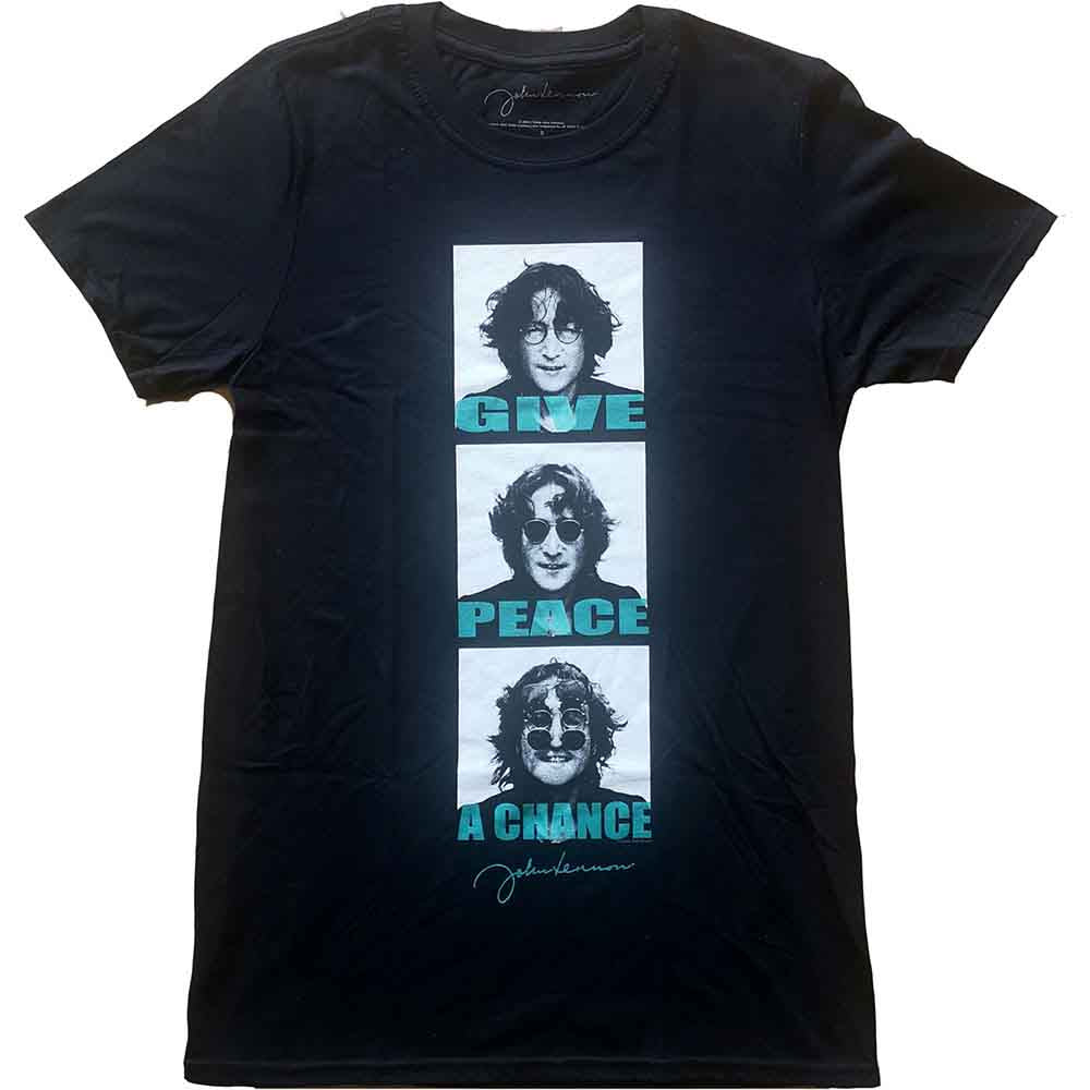 John Lennon GPAC Stack Mens T Shirt Officially Licensed