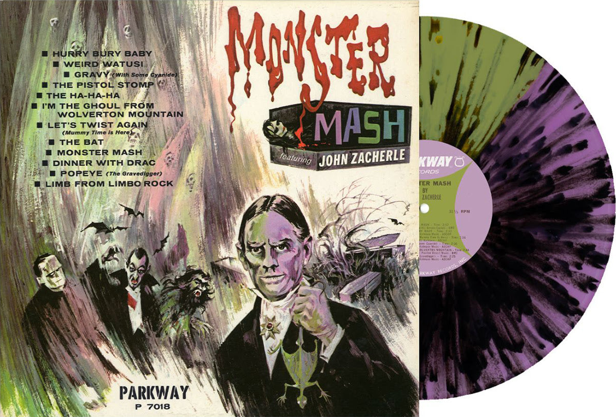 Monster Mash (IEX Purple/Green Split w/Black Splatter VINYL) Vinyl Record