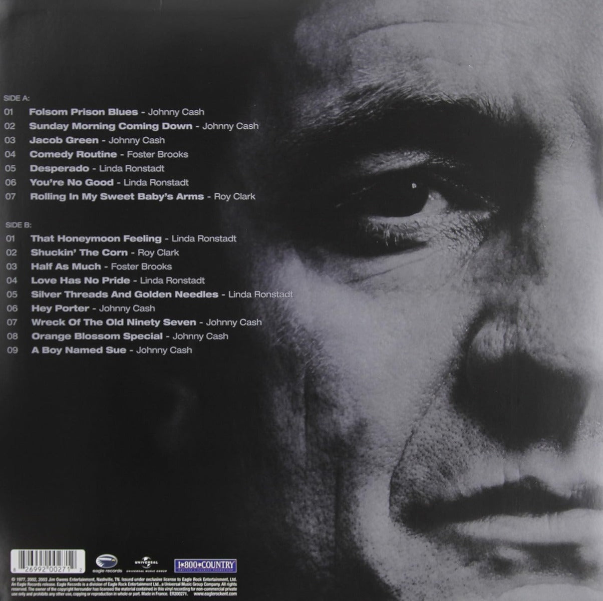 A Concert: Behind Prison Walls (Black & White Marble Colored Vinyl) Vinyl Record