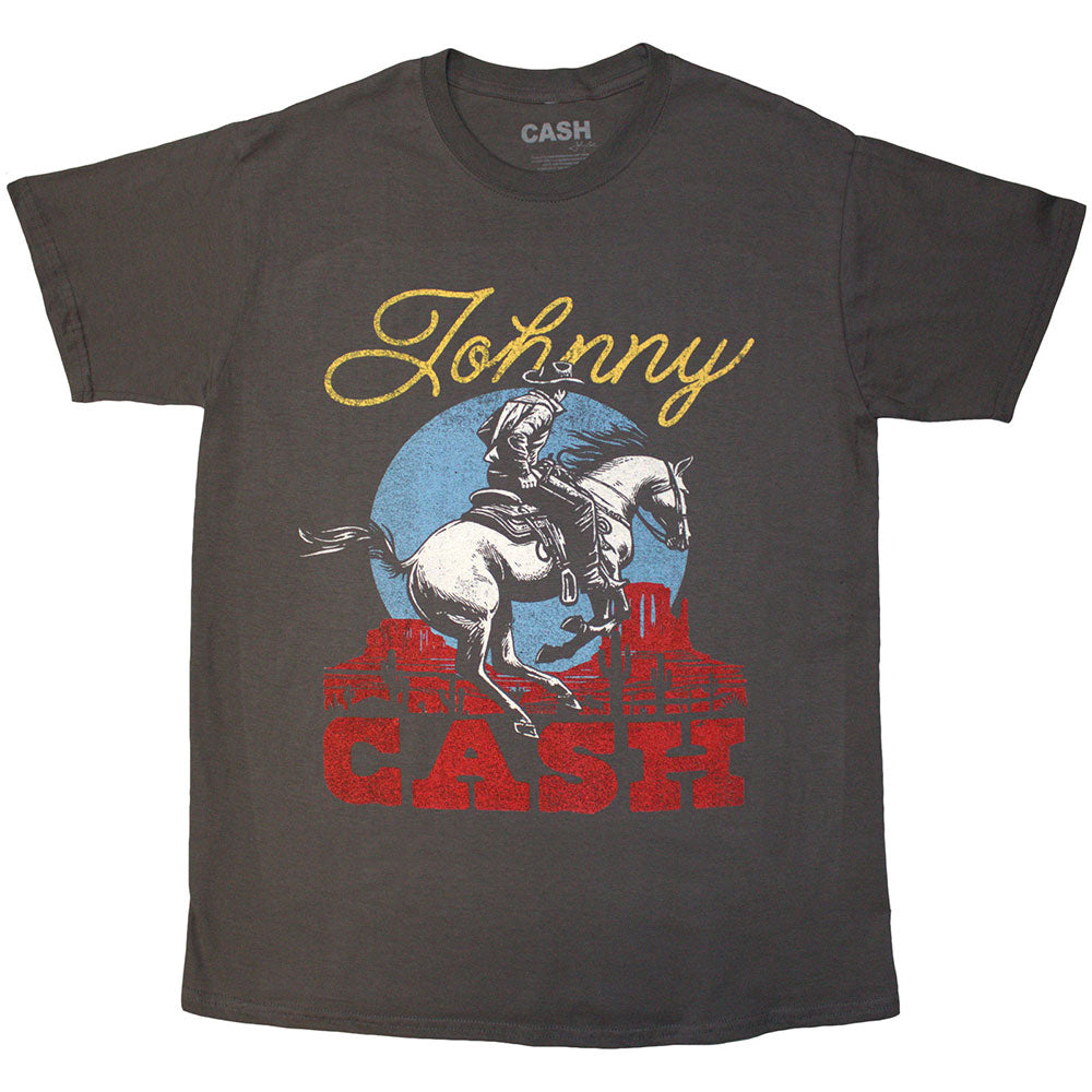 Johnny Cash Gallop Mens T Shirt Officially Licensed