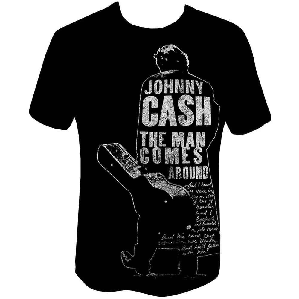 Johnny Cash Man Comes Around Mens T Shirt Officially Licensed
