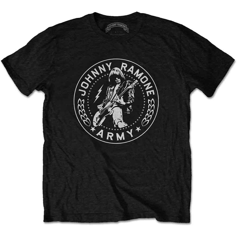 Johnny Ramone Army Seal Mens T Shirt Officially Licensed