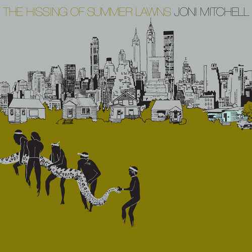 Joni Mitchell - The Hissing Of Summer Lawns (Remastered) (Bottle-Green Clear Colored Vinyl) Vinyl Record