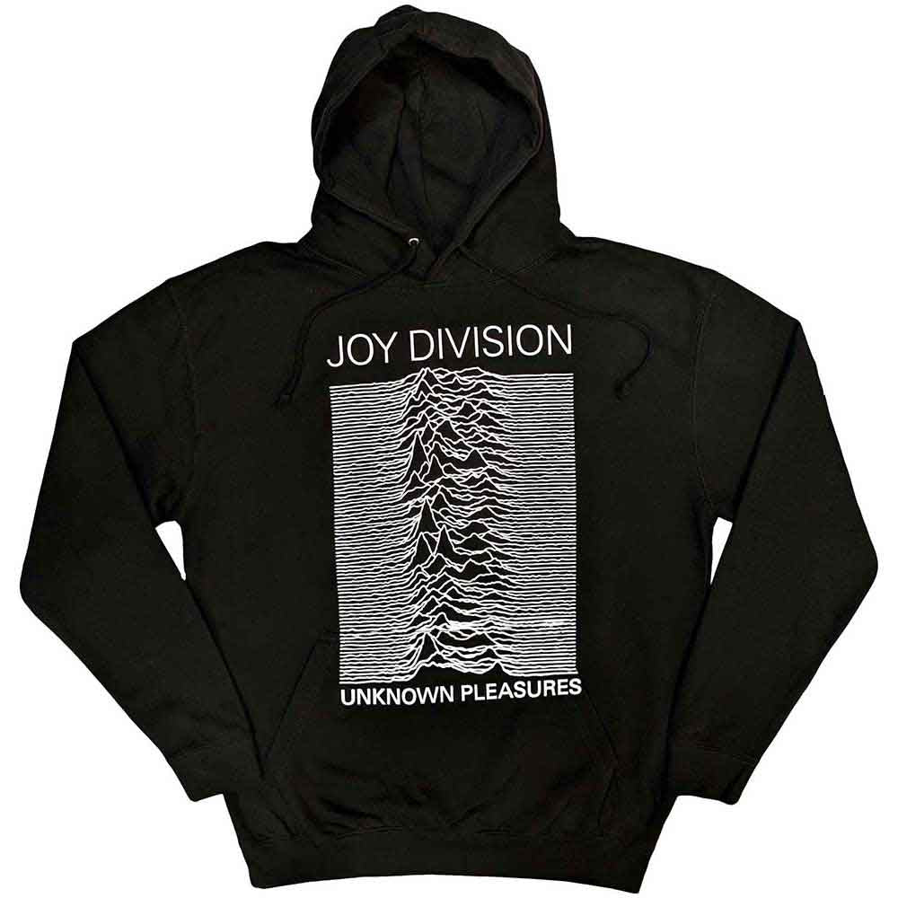 Joy Division Unknown Pleasures FP Hoodie Sweatshirt Officially Licensed