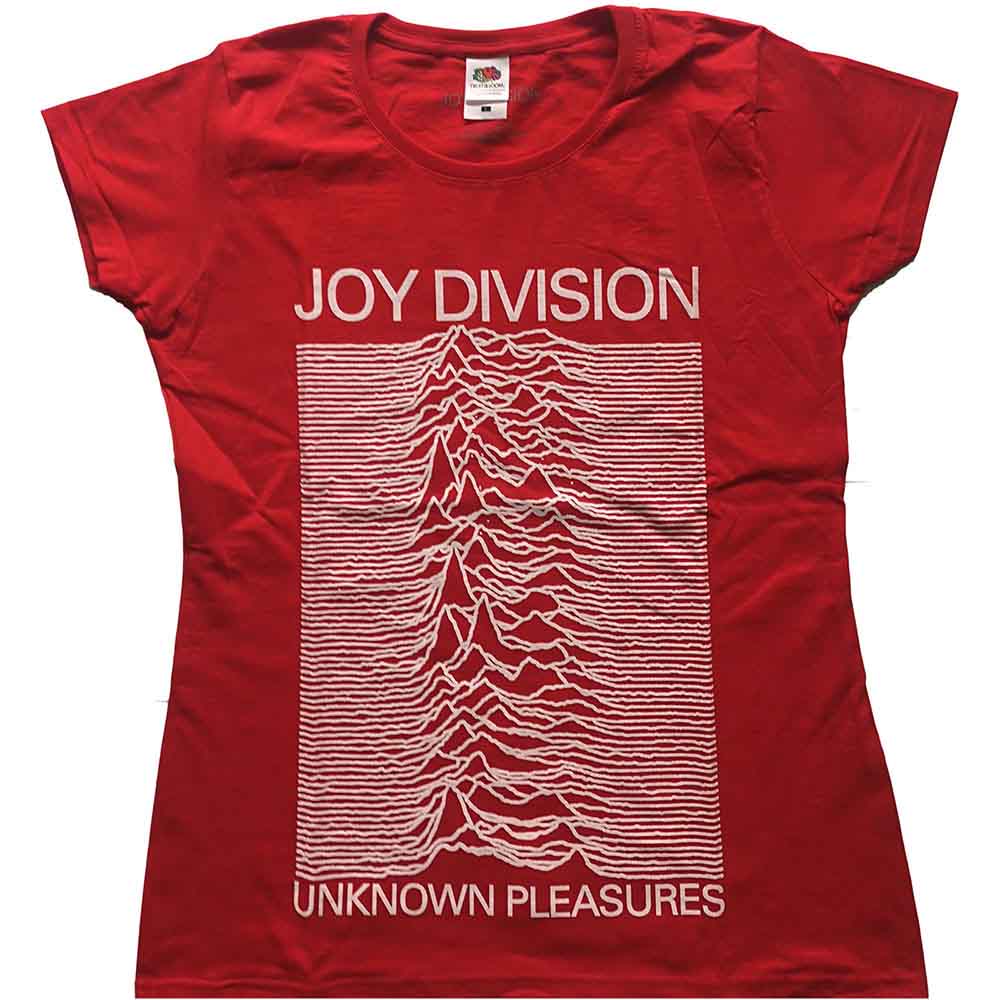 Joy Division Unknown Pleasures Womens T Shirt Officially Licensed