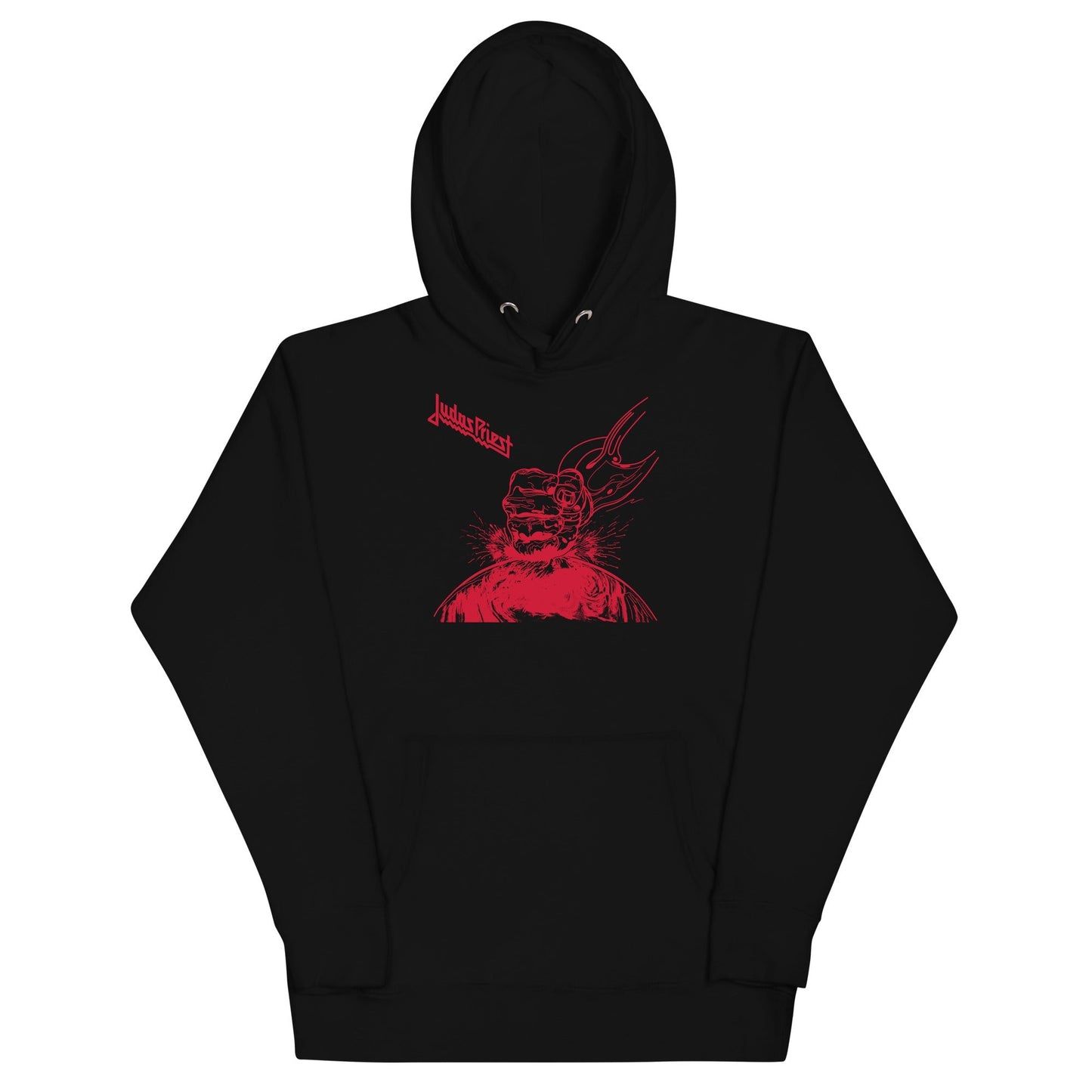 Judas Priest Red Dream Mens Officially Licensed Hoodie Black