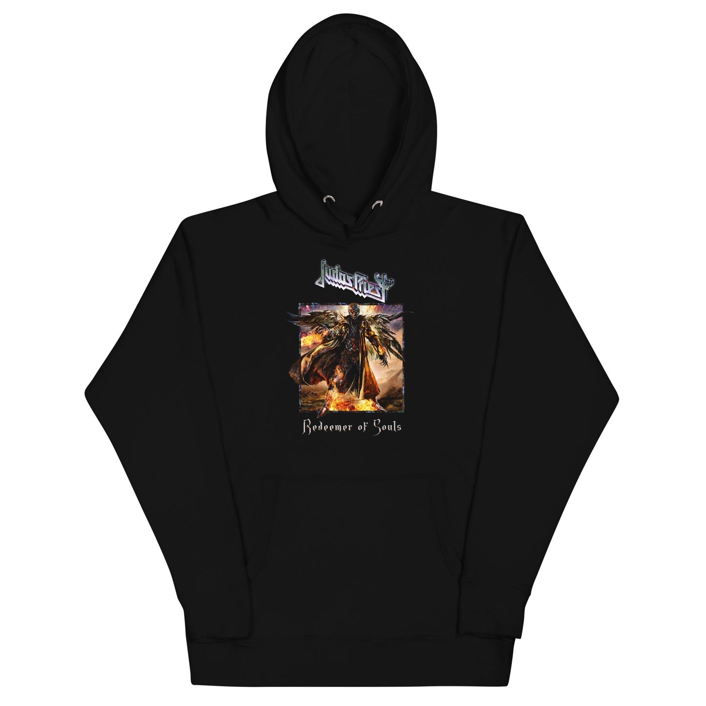 Judas Priest War Eagle Mens Officially Licensed Hoodie Black