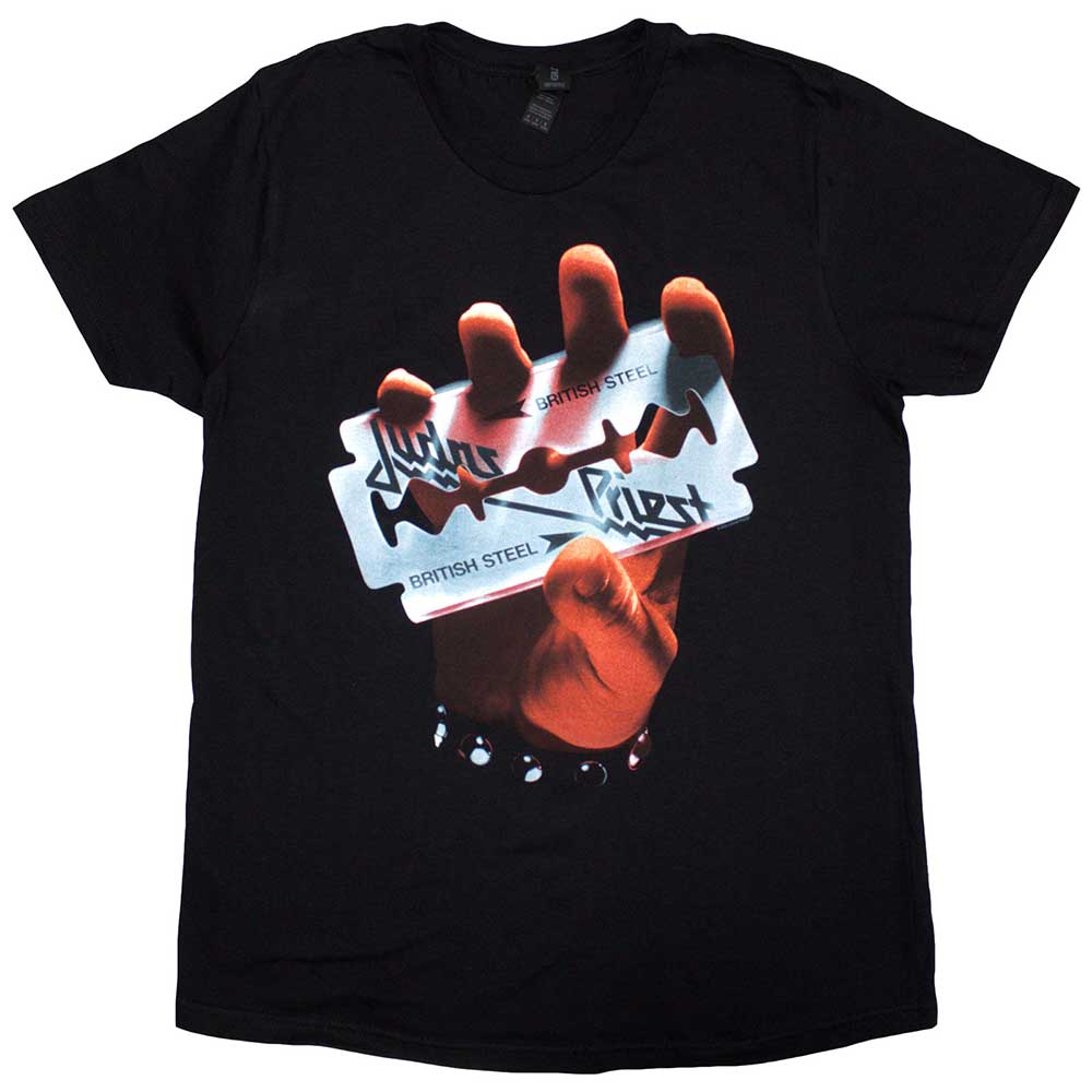 Judas Priest British Steel Womens T Shirt Officially Licensed