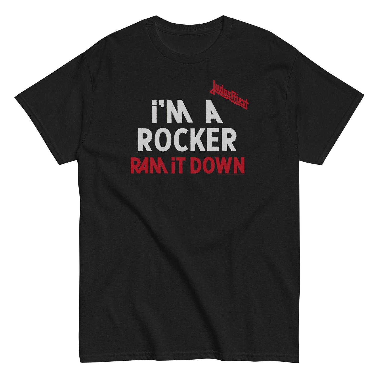 Judas Priest I'm a Rocker Officially Licensed Mens T Shirt Black